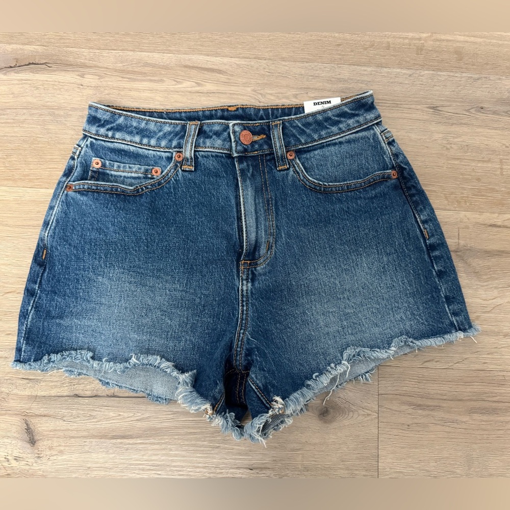 *NWT* PINK Victoria's Secret Denim Jean High Rise Shorts